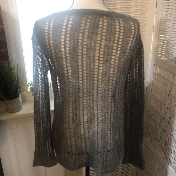 PAM & GELA OPEN KNIT LAYERING TOP - S - Picture 4 of 12